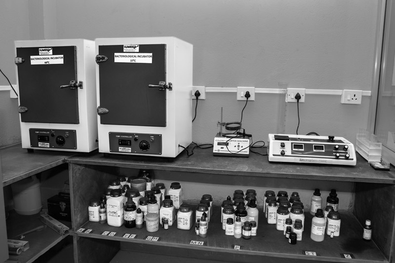 A well-equipped water testing laboratory at Sulabh Safe Drinking Water plant in Panchberia village, Paschim Medinipur district, West Bengal